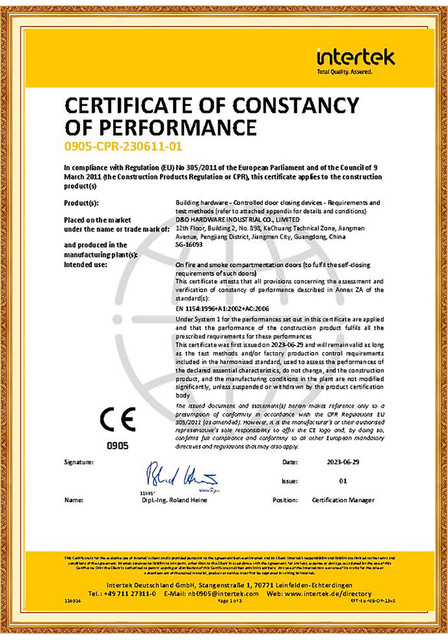 EN1154 T&uuml;rschlie&szlig;er DDDC013